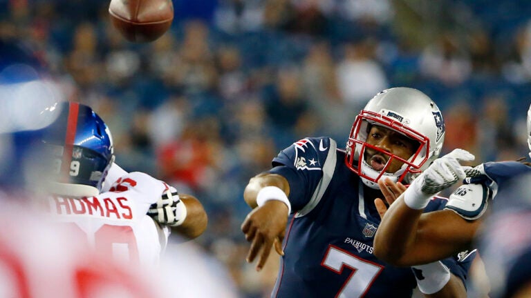 Brissett the next man up for Pats