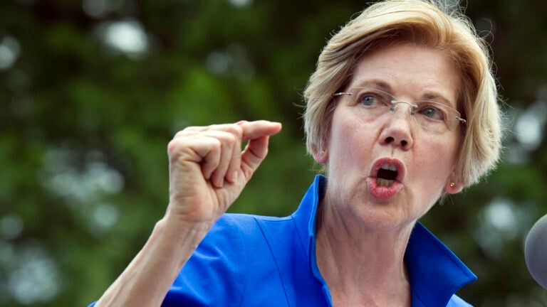 Warren Trades Barbs with Trump on Twitter