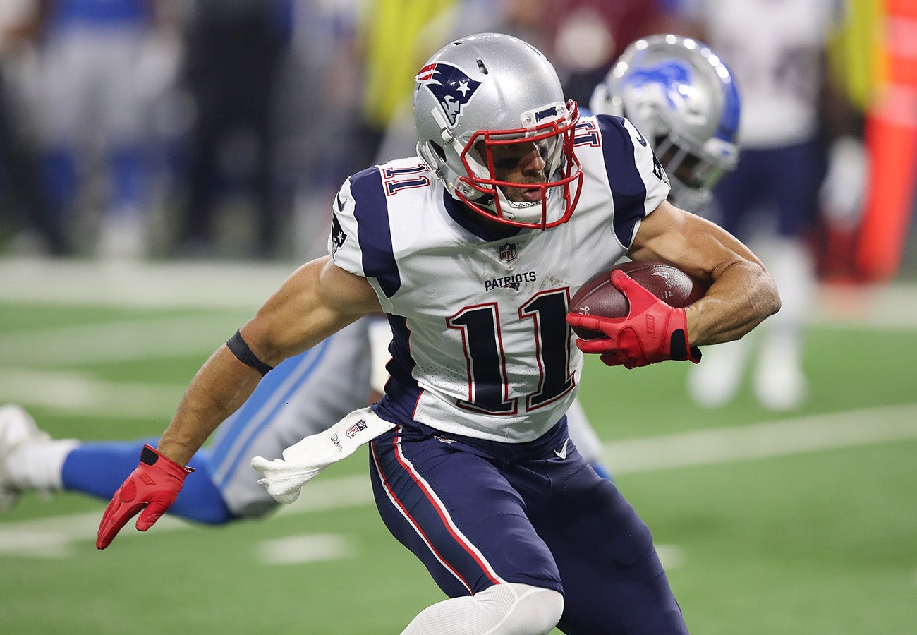 Patriots: Is Julian Edelman getting less playing time because of