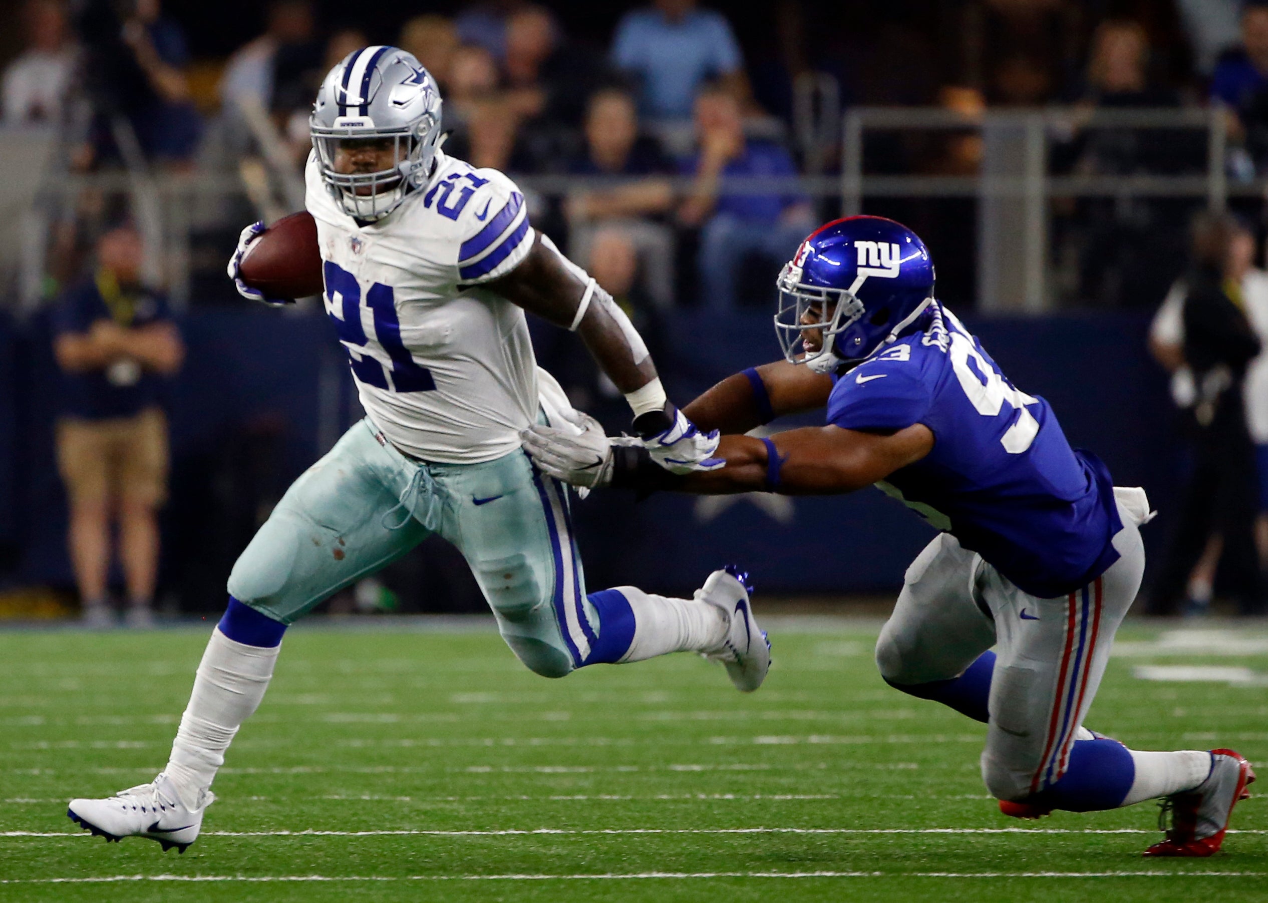 Dallas Cowboys star RB Ezekiel Elliott suspended 6 games