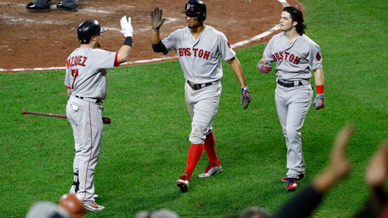 Andrew Benintendi's home run leads Red Sox past Orioles