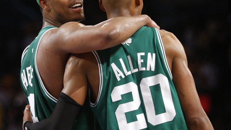 Paul Pierce Ray Allen Celtics
