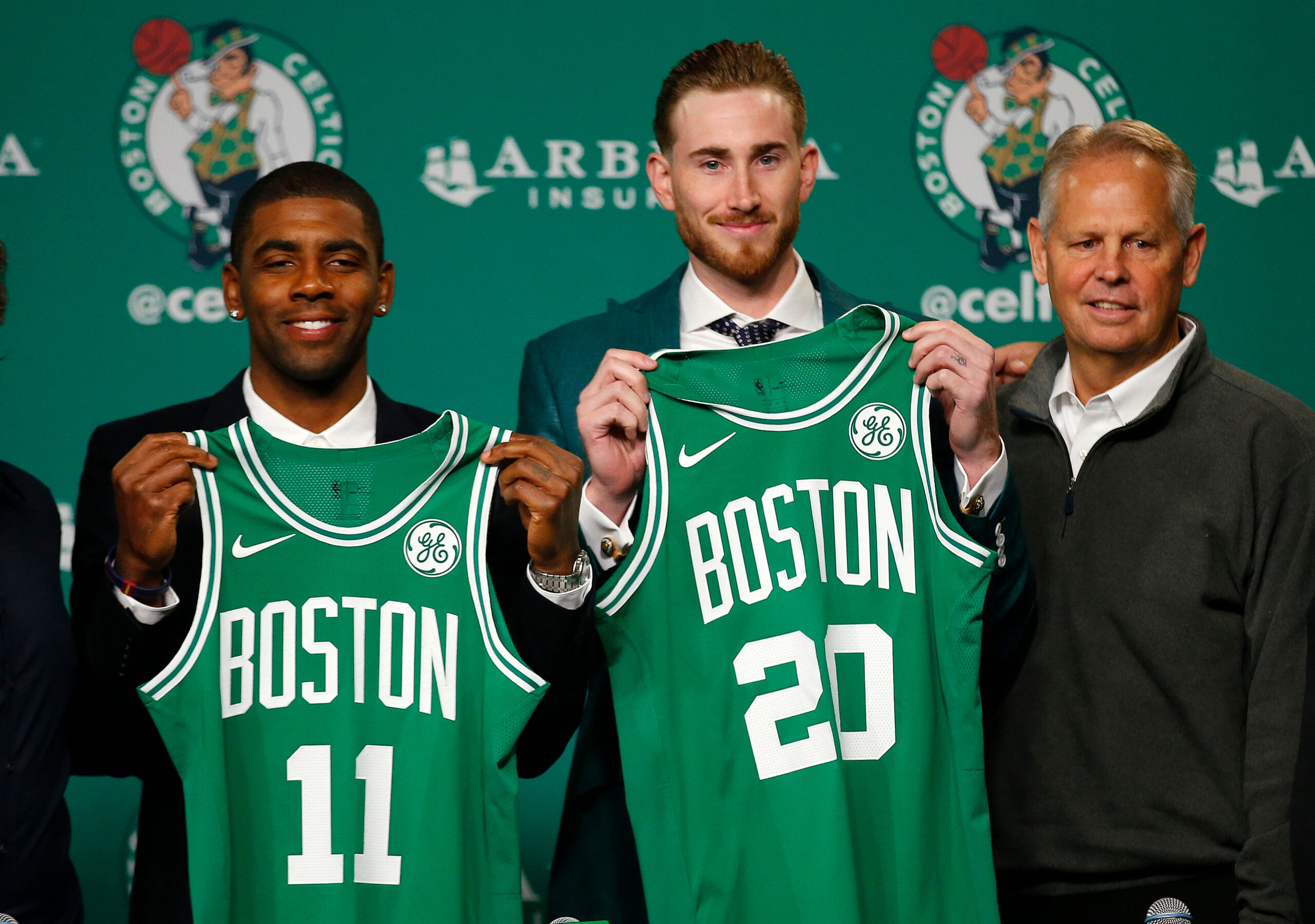 Gordon Hayward Boston Celtics City Jersey - Per Sources