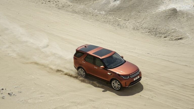 The 2017 Land Rover Discovery.