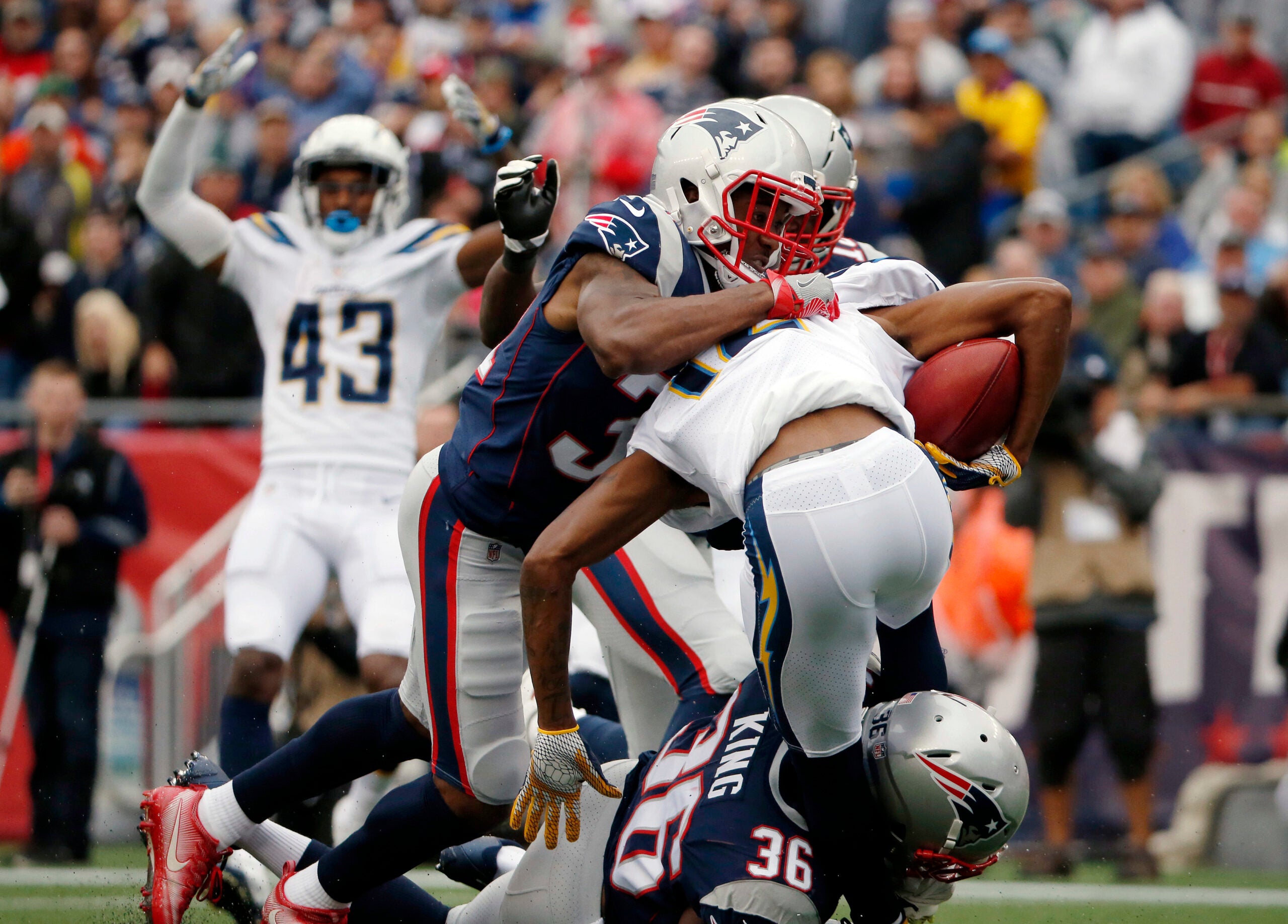 The Chargers Handed The Patriots 2 Points On A Disastrous Punt Return