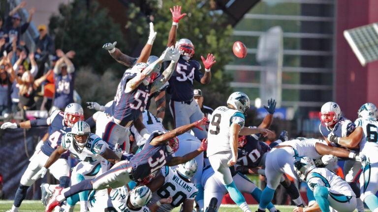 NFL: Gano field goal lifts Panthers over Patriots 33-30