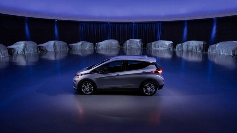 Chevrolet Bolt on display