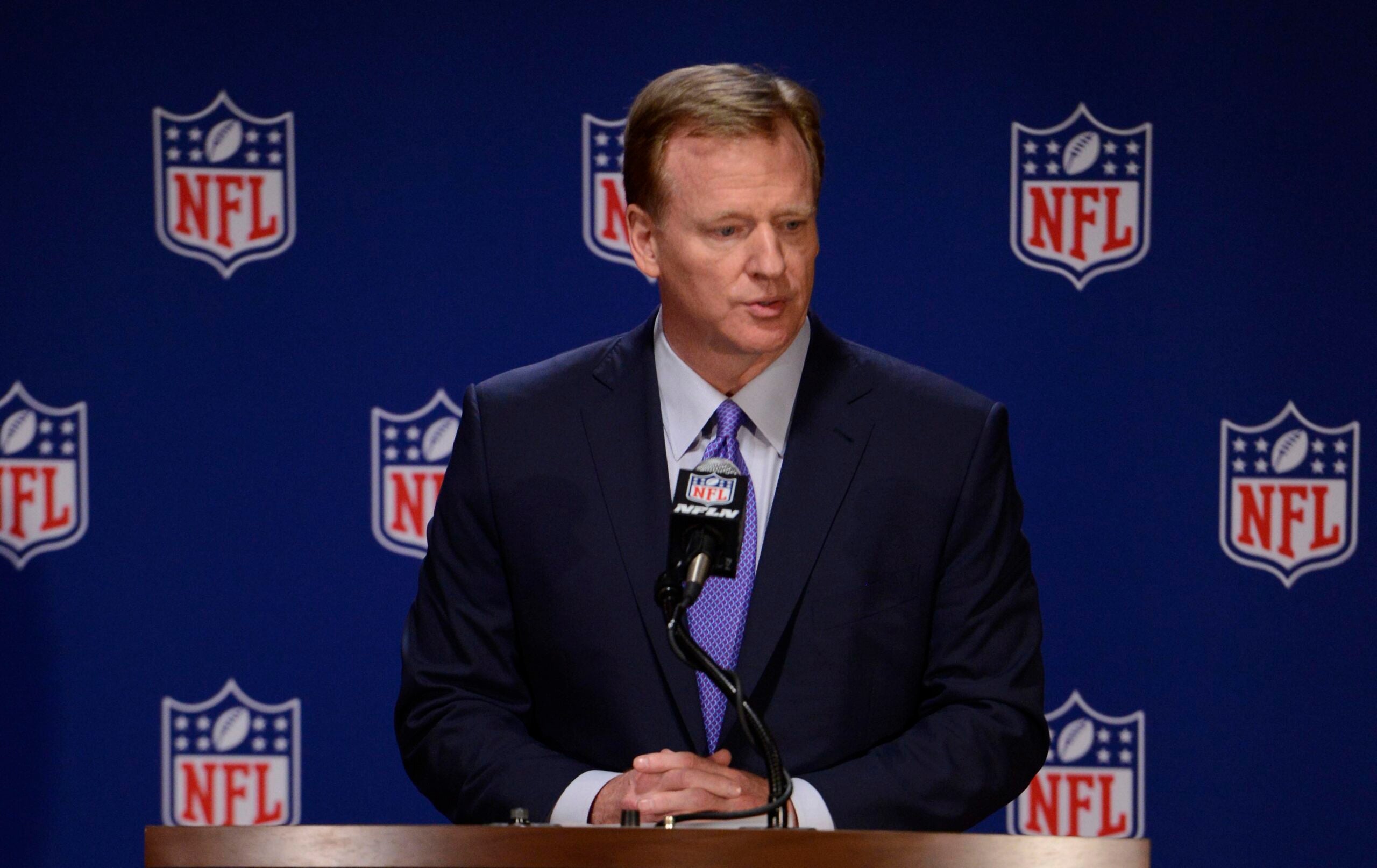 Roger Goodell's wife had a secret Twitter account that she used to defend  the NFL commissioner