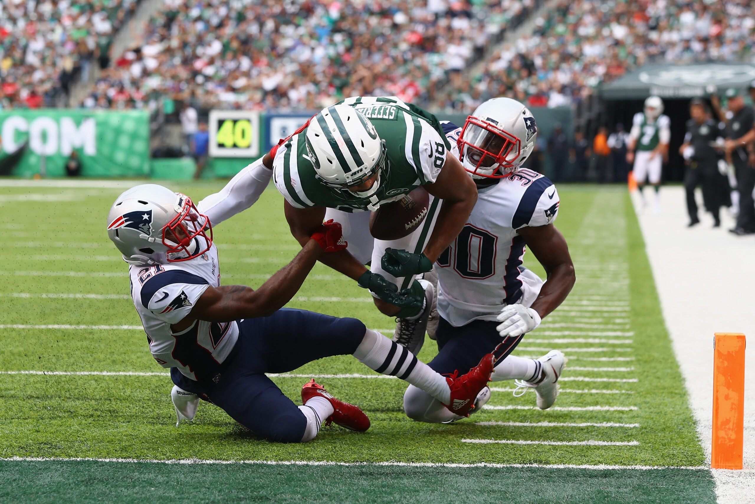 Replay reversal on TD catch proves costly in Patriots loss - The