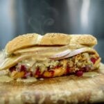 Mike's Famous Pilgrim sandwich