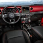 Jeep Wrangler Rubicon interior