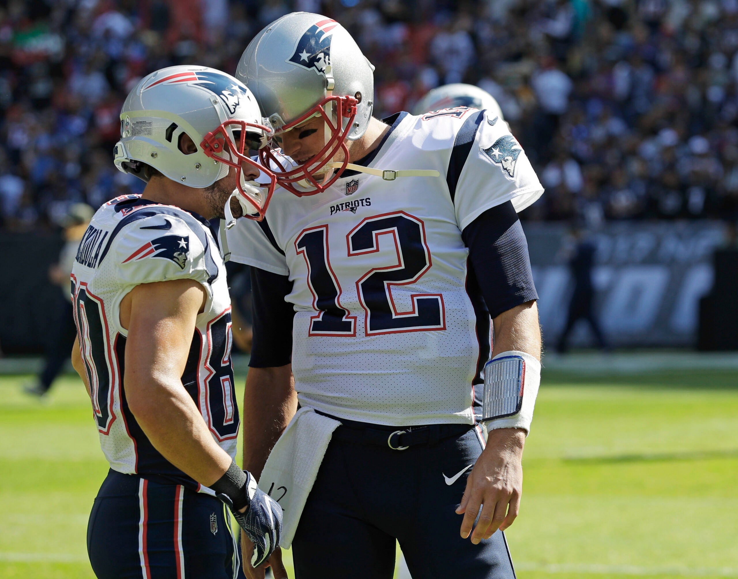 The last Patriots-Titans playoff game included a Trump cameo and record cold