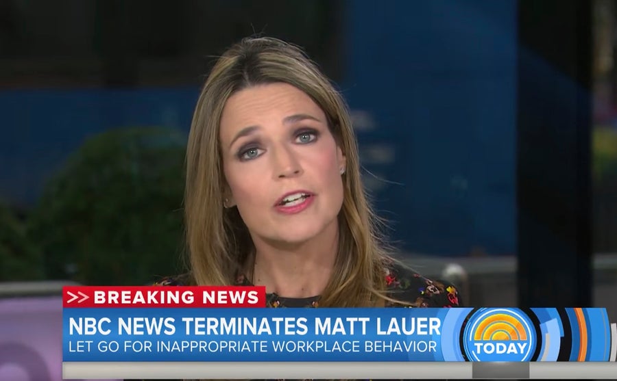 Matt Lauer Releases Statement After Firing From Nbc For Sexual