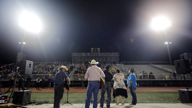 Vigil for Texas Church Shooting