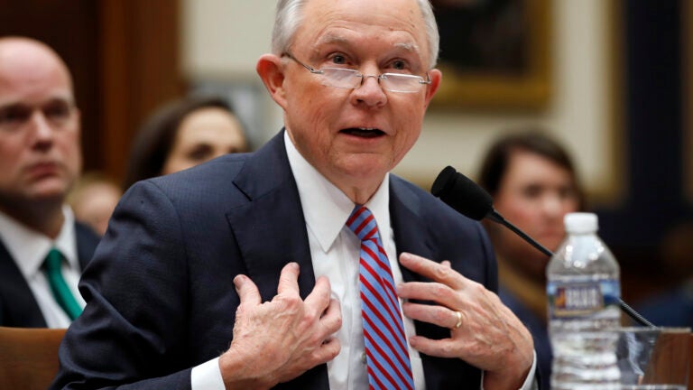 Jeff Sessions Speaks at Hearing
