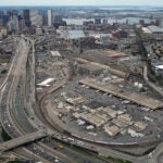 Aerial Frontage Road Area