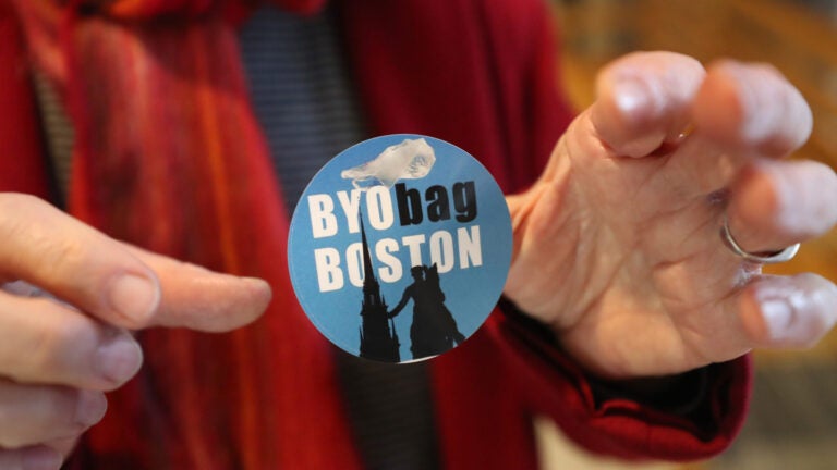 BYO Bag Boston Sticker