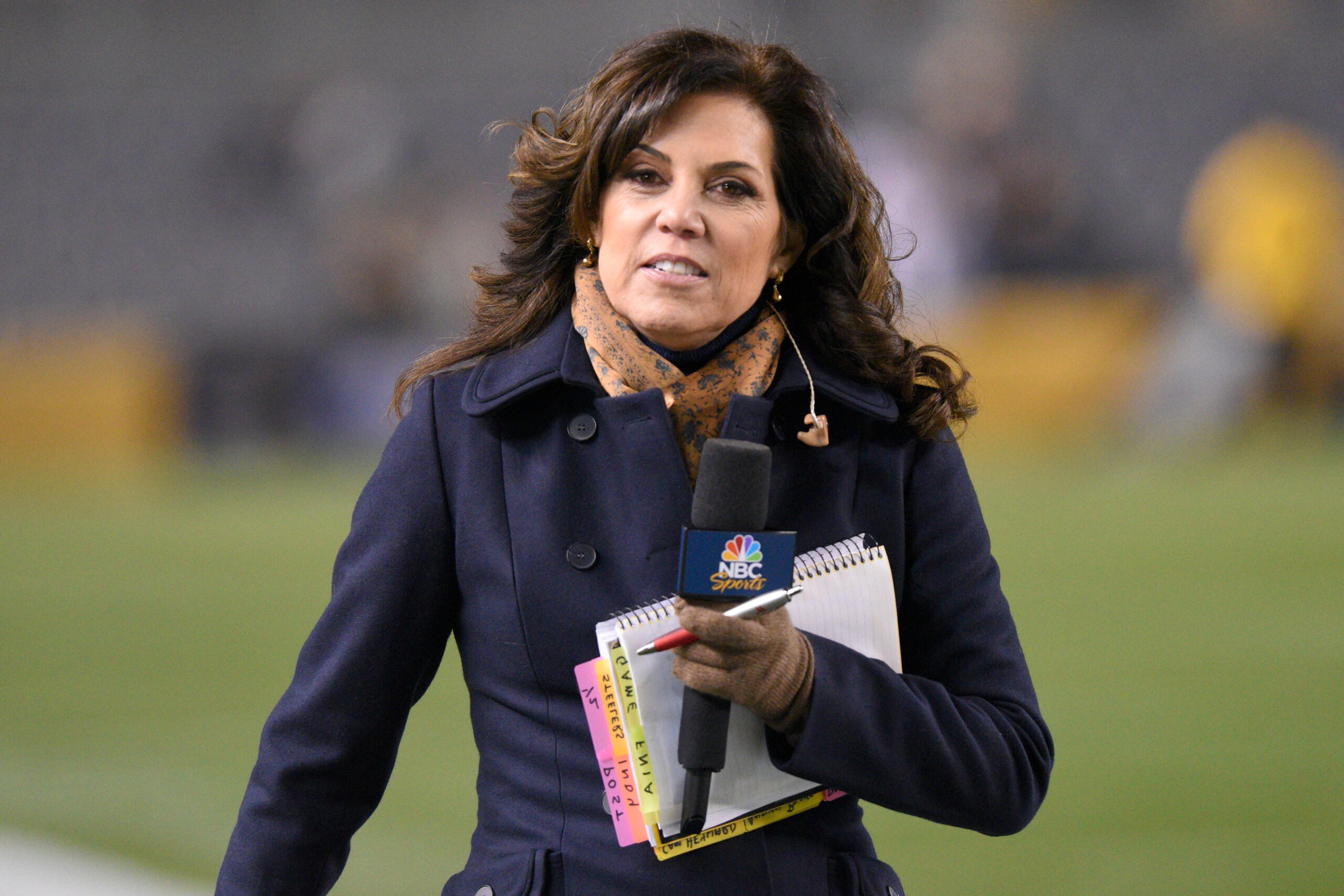 Michele Tafoya opens up about life on the NFL sidelines