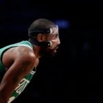 Kyrie Irving mask Boston Celtics