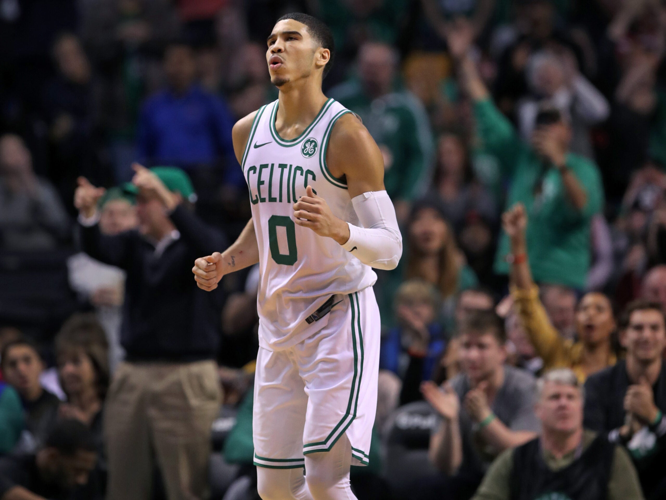 Jayson Tatum says the Celtics were always going to pick him at No. 1