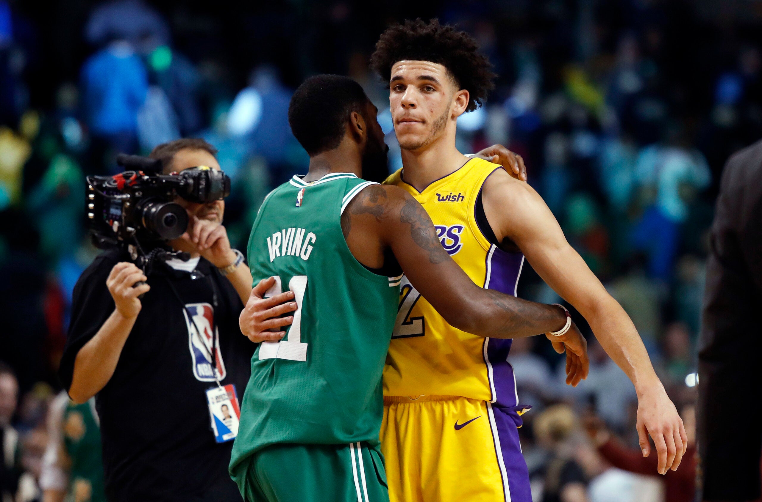 Los Angeles Lakers guard Lonzo Ball grades his rookie season