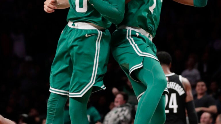 Jaylen Brown Jayson Tatum Boston Celtics