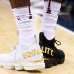 LeBron James Cleveland Cavaliers shoes