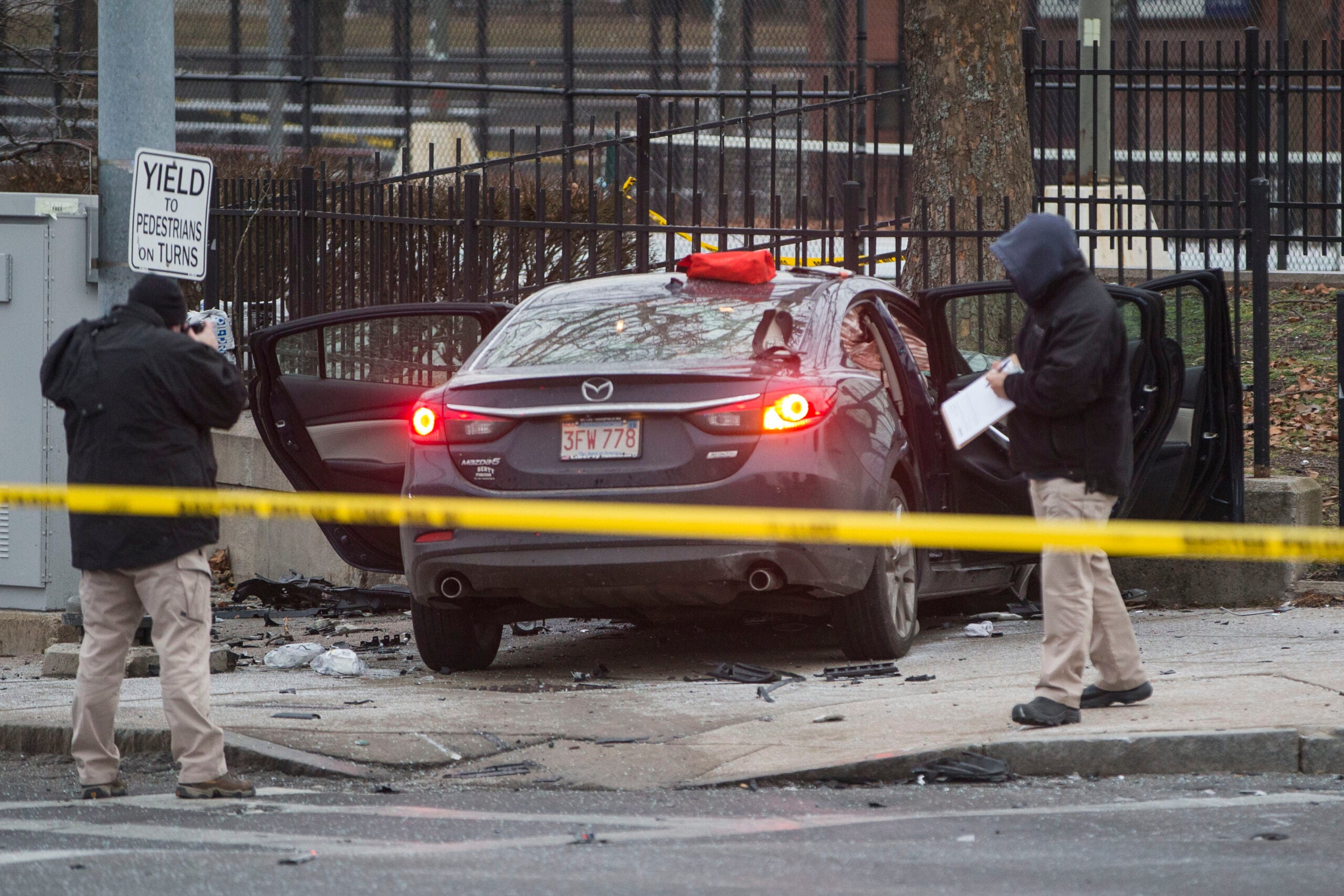 1 dead, several hurt in Boston crash