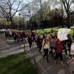 Harvard Women Protest 2016