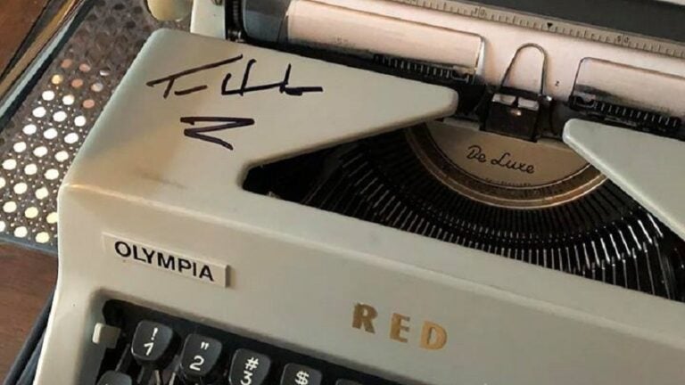 Tom Hanks Signed Typewriter