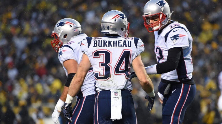 Rex Burkhead New England Patriots