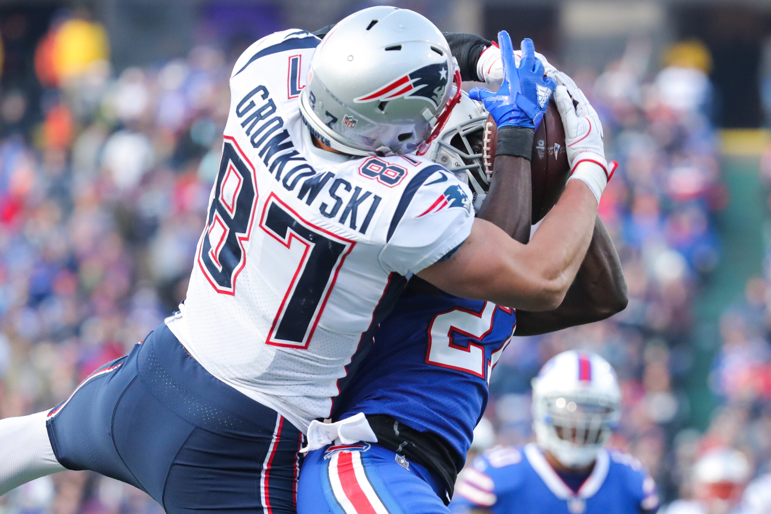 The Bills were not happy about this 'dirty' hit from Gronk