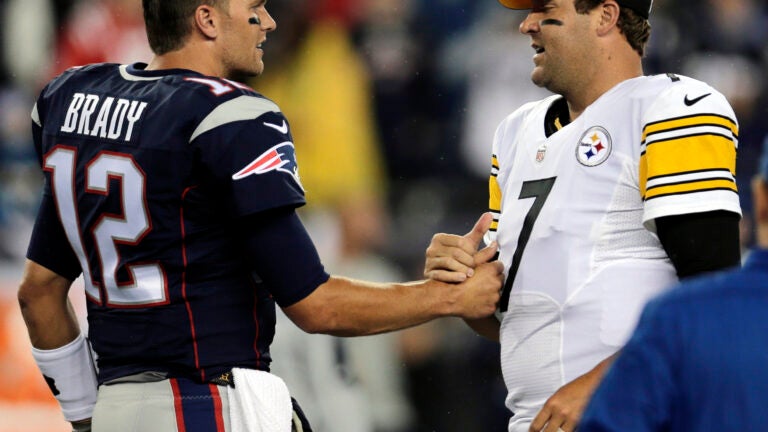 Tom Brady Ben Roethlistberger Patriots Steelers