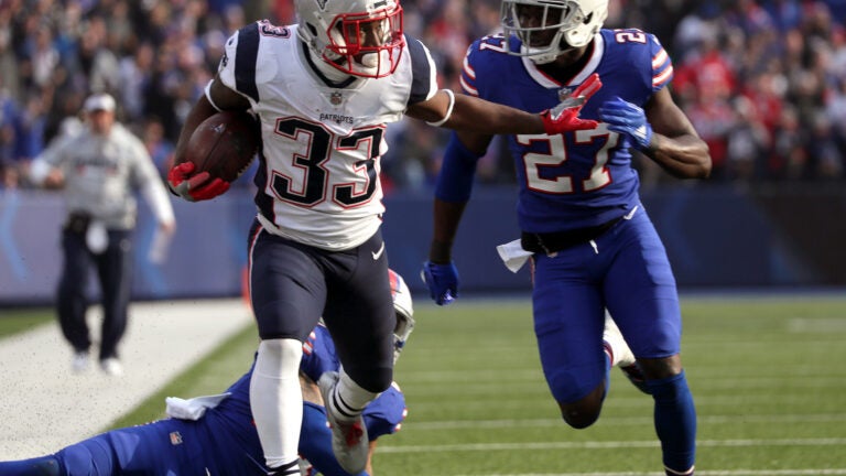 Dion Lewis New England Patriots Navy Super Bowl LI Bound Game