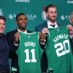 Kyrie Irving Gordon Hayward Boston Celtics