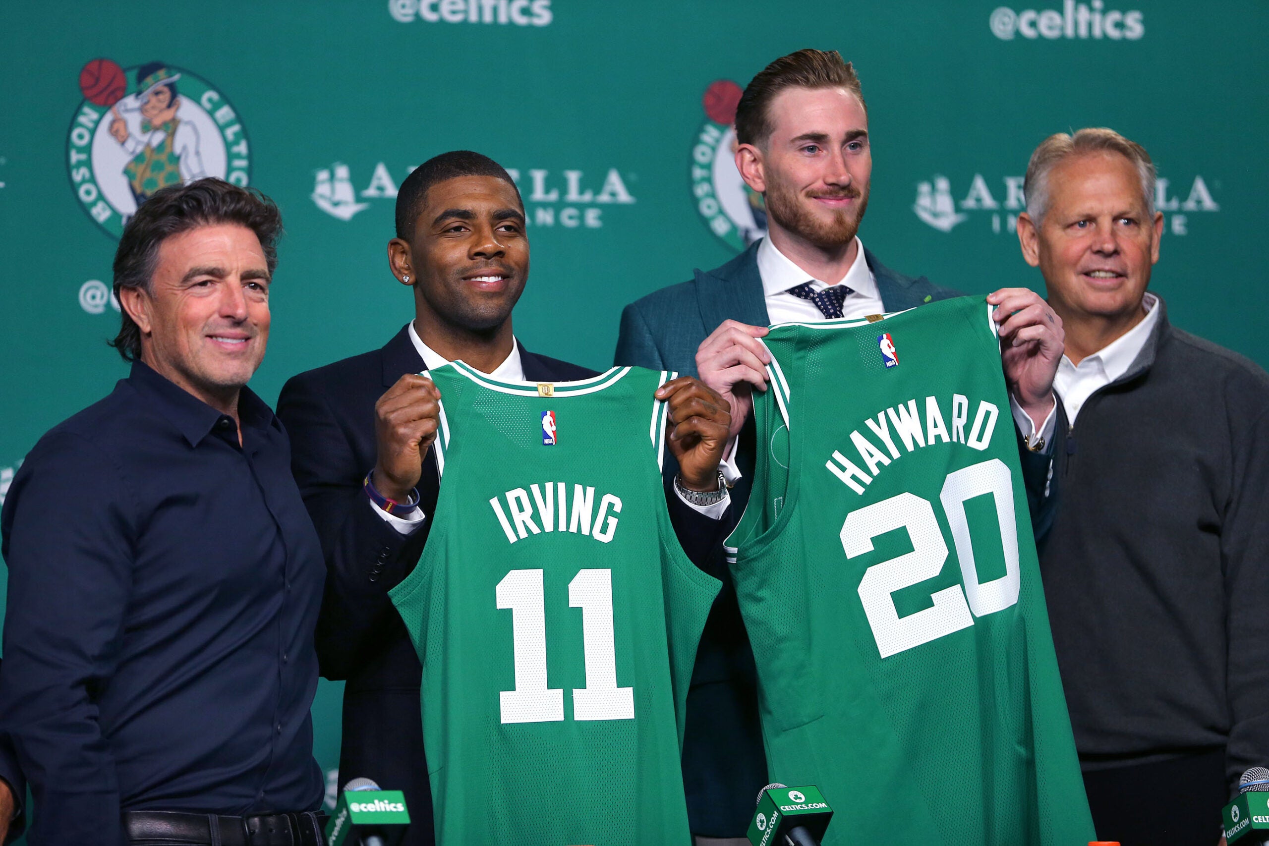 Wyc Grousbeck talks Kyrie Irving Gordon Hayward and the Celtics hot start on Season Ticket