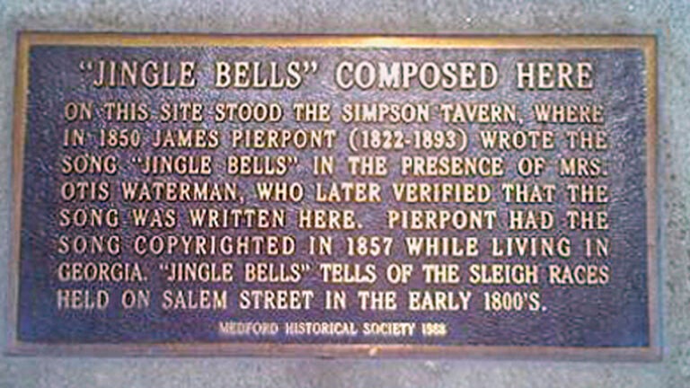 Was Jingle Bells Written in Medford, Massachusetts?