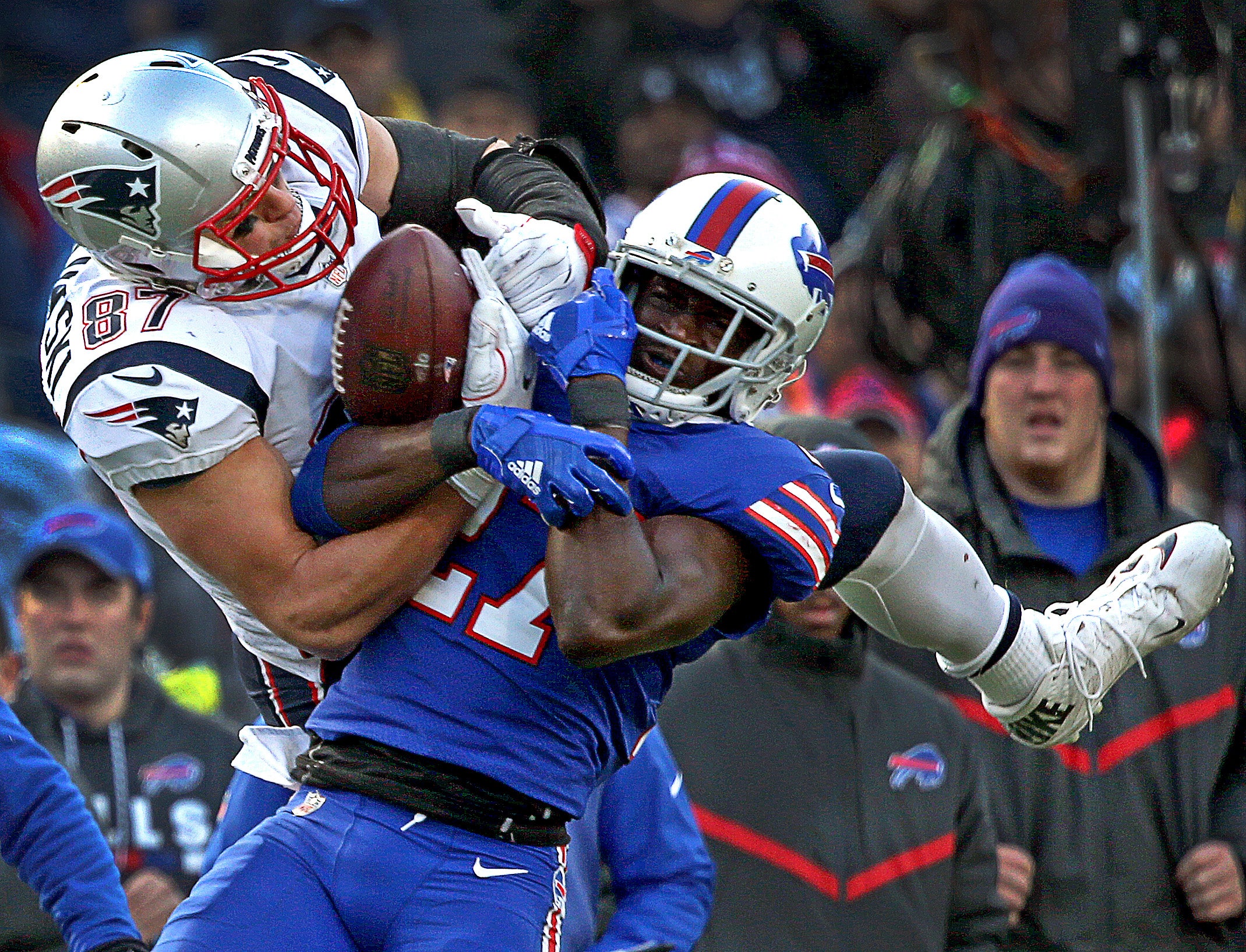 Buffalo Bills' Tre'Davious White says goodbye to Patriots' Rob