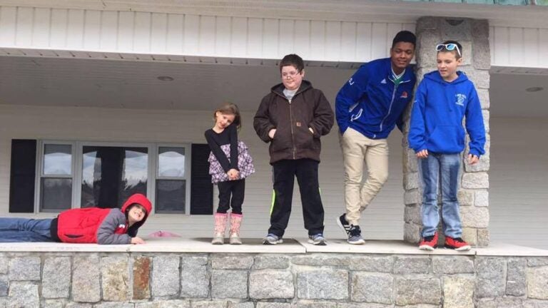 Trisha Murphy and her children