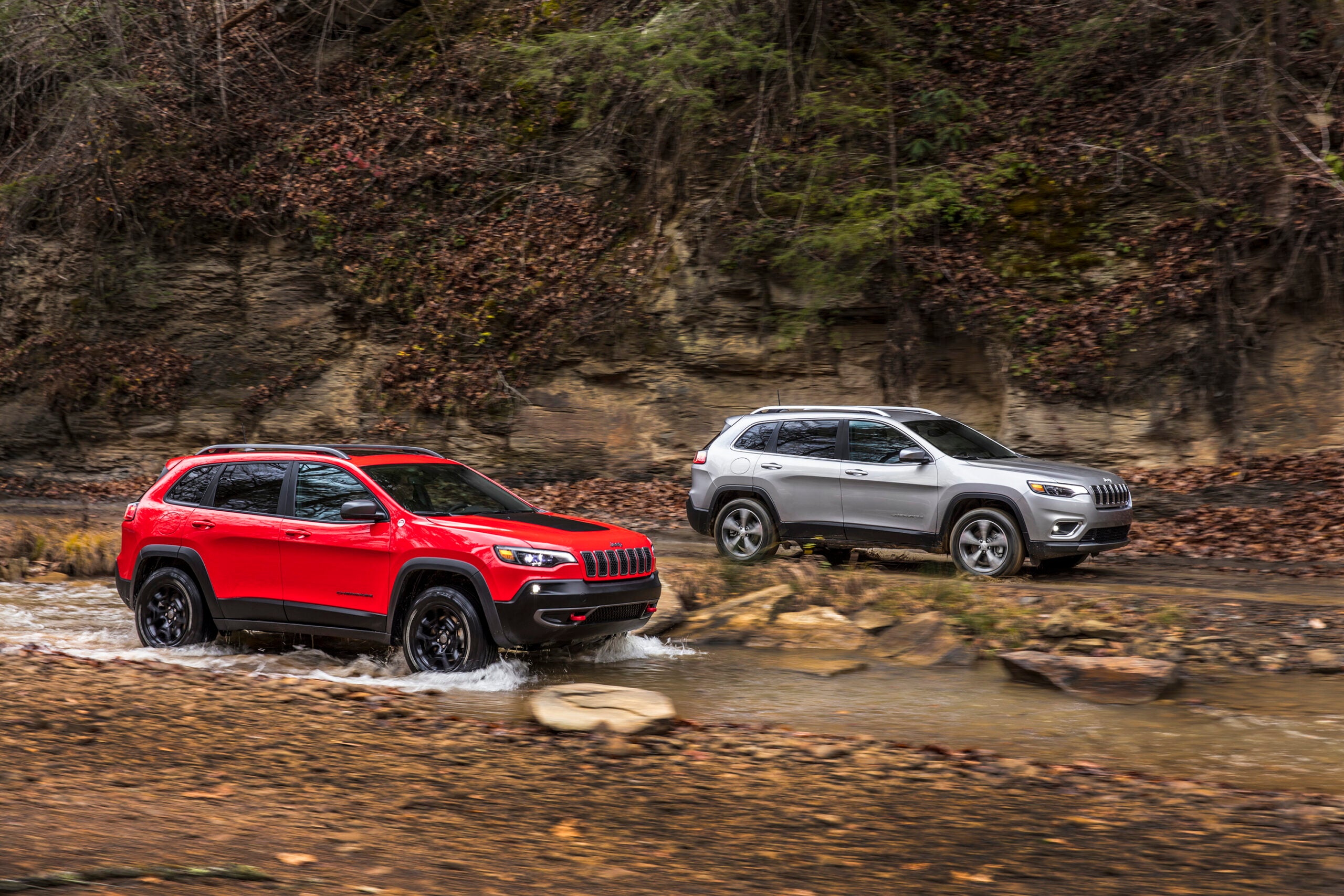 2019 Jeep Cherokee Trailhawk and Jeep Cherokee Limited
