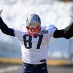Rob Gronkowski New England Patriots