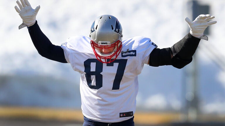 rob gronkowski new england patriots