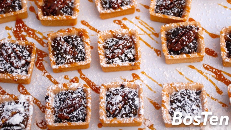 Chocolate tarts from the 2014 festival.