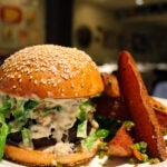 Craigie on Main veggie burger