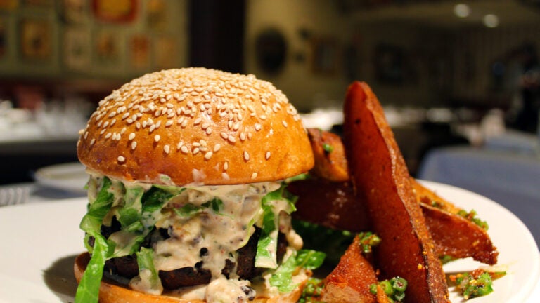 Craigie on Main veggie burger