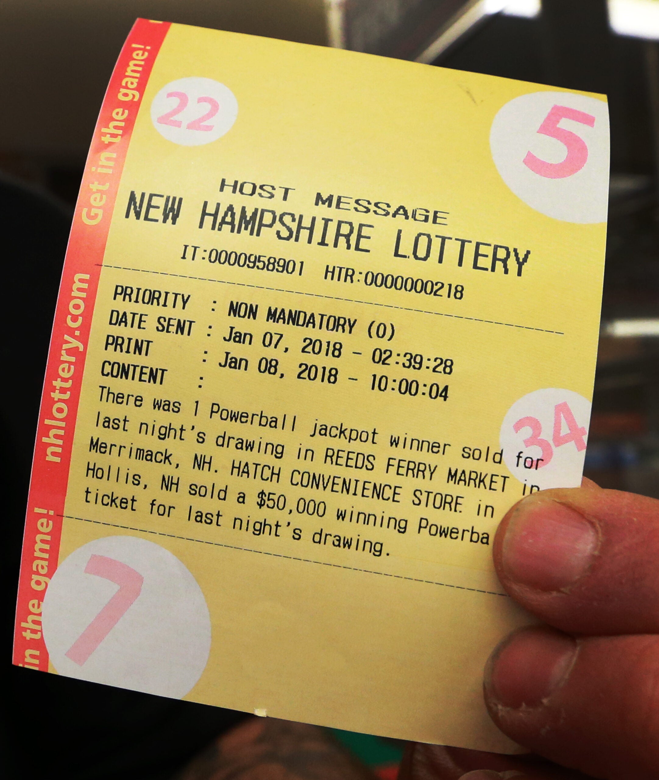 New Hampshire Lottery