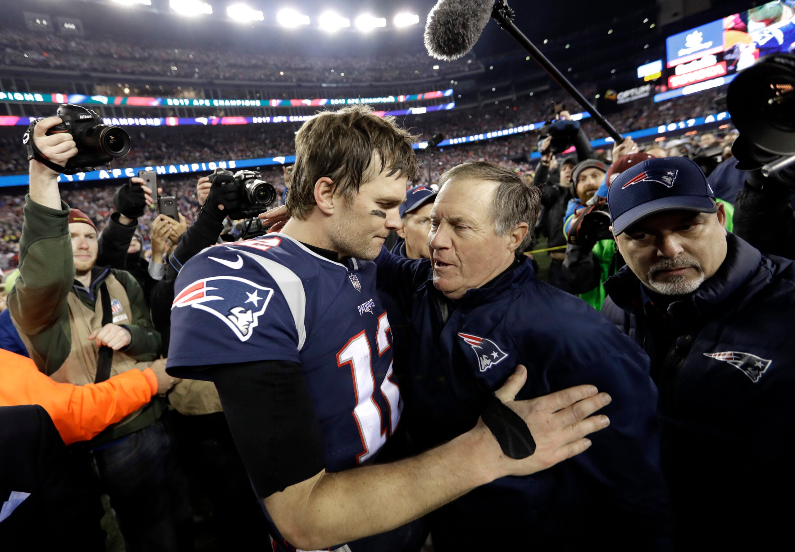 Tom Brady caught on camera giving cheeky message to Jimmy