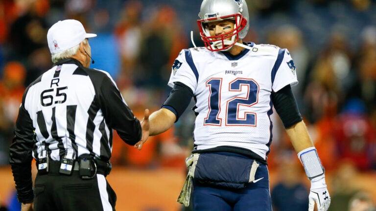 Tweets questioning the NFL officiating during AFC title game are