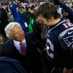 Tom Brady Robert Kraft Patriots