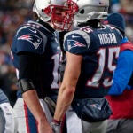 Tom Brady Chris Hogan Patriots